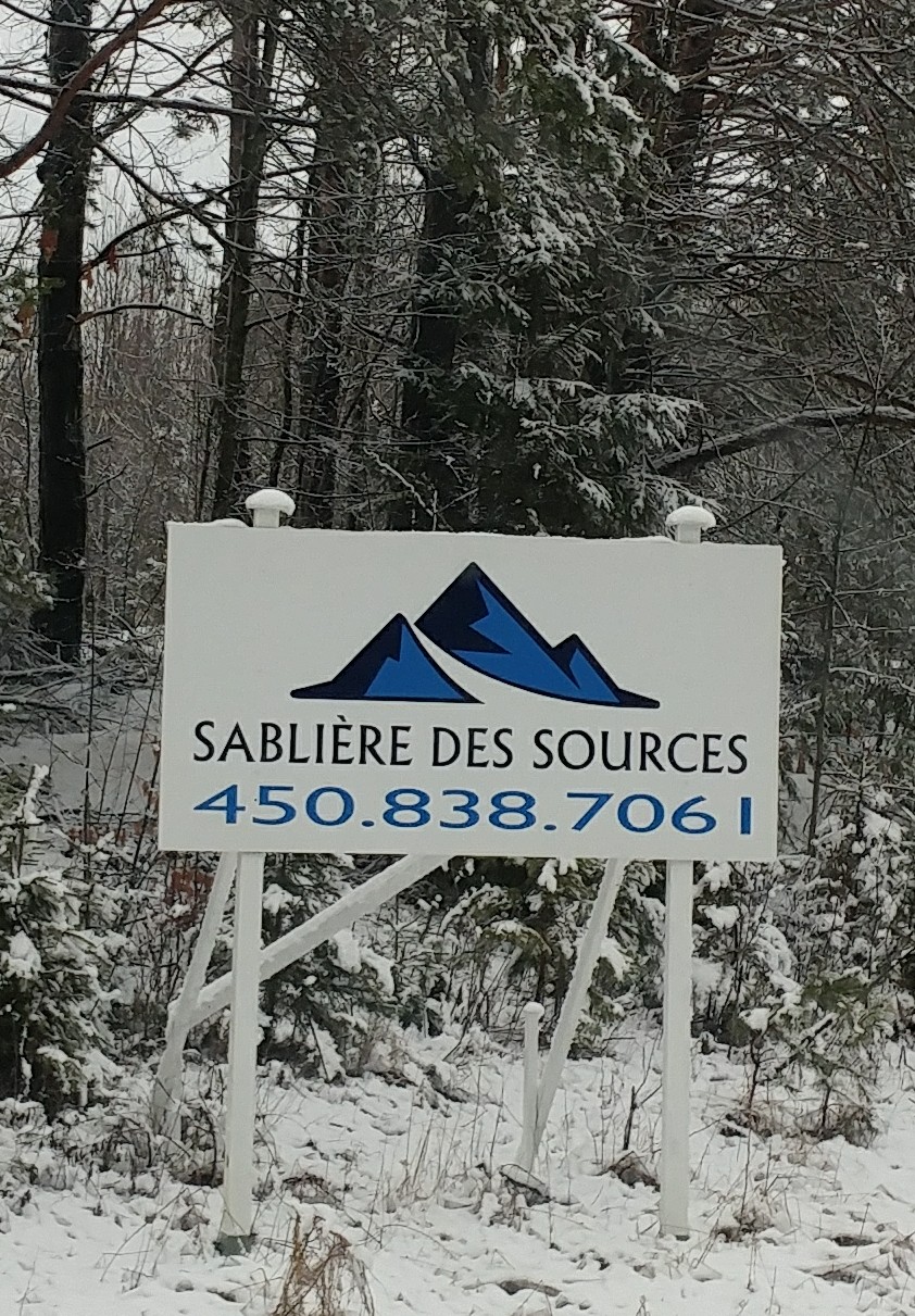 Sablière Des Sources | 9865-11001 Chem. des Sources, Saint-André-dArgenteuil, QC J0V 1X0, Canada | Phone: (450) 838-7061