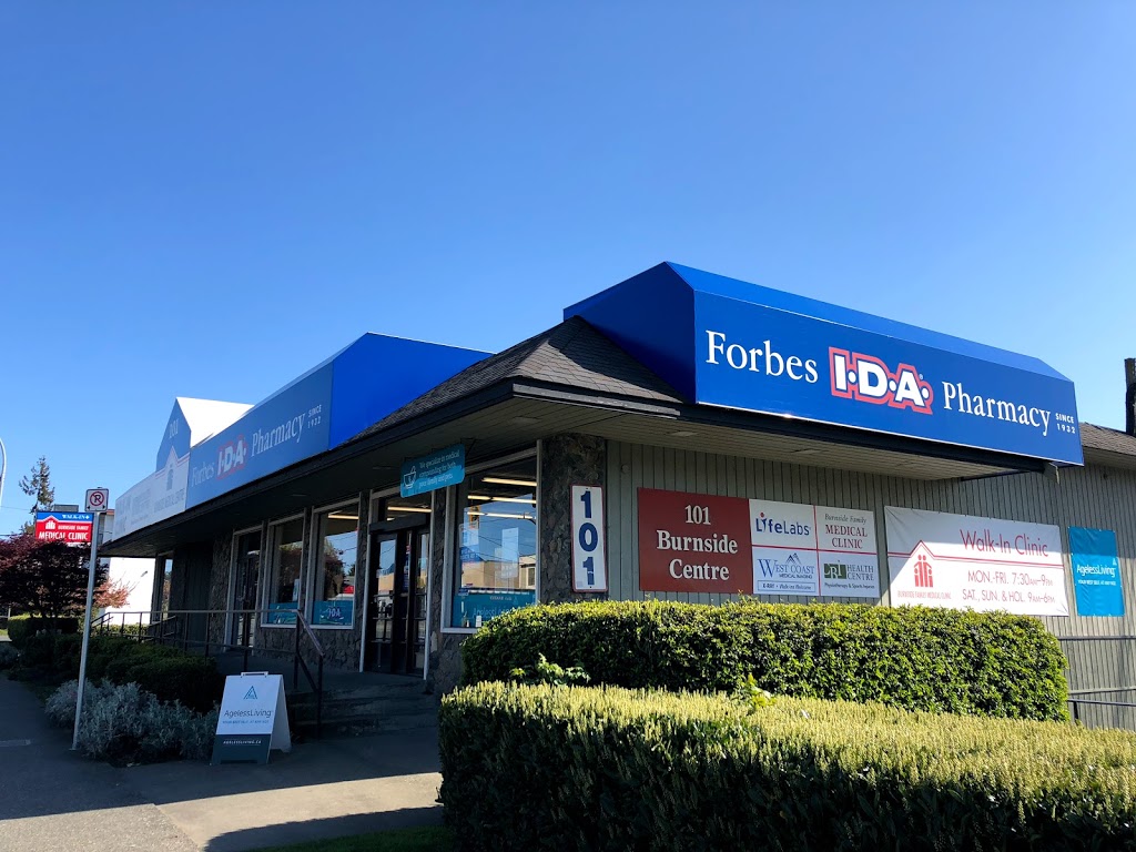 Forbes Pharmacy Burnside | 101 Burnside Rd W #1, Victoria, BC V9A 1B7, Canada | Phone: (778) 432-3784