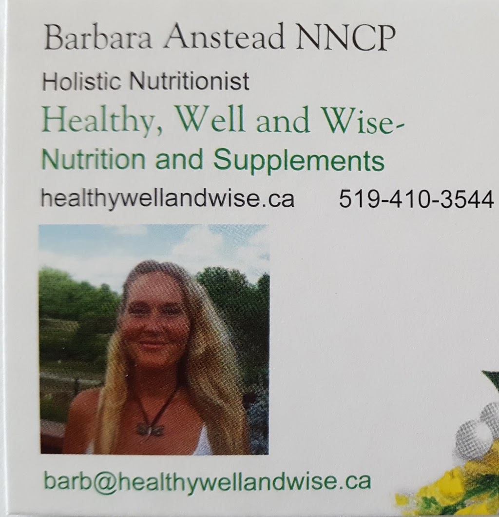 Healthy, Well and Wise Nutrition and Supplements email:barb@heal | 453 Queen St S, Simcoe, ON N3Y 5N1, Canada | Phone: (519) 410-3544