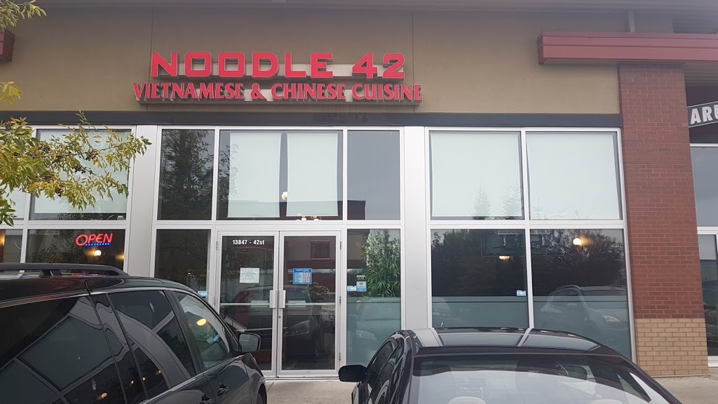 Noodle 42 Restaurant | 13847 42 St NW, Edmonton, AB T5Y 3E1, Canada | Phone: (780) 475-6363