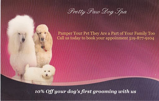 Pretty Paw Dog Spa | 292162 Culloden Line, Brownsville, ON N0L 1C0, Canada | Phone: (519) 877-9104