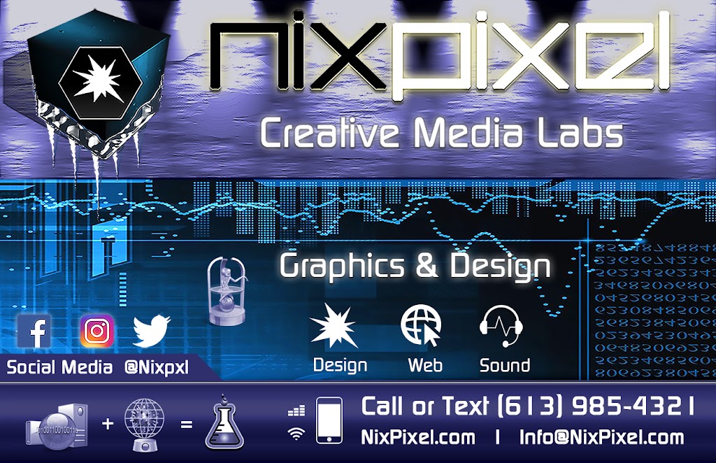 Nixpixel - Creative Design Labs | 74 Palace Rd, Napanee, ON K7R 3B2, Canada | Phone: (613) 985-4321