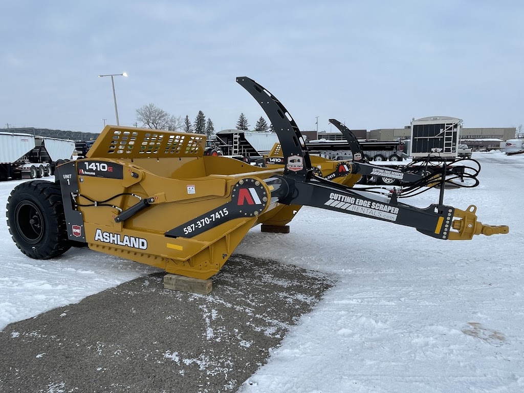 Cutting Edge Scraper Rentals | 3475 30 Ave N Unit 20, Lethbridge, AB T1H 7B5, Canada | Phone: (587) 370-7415