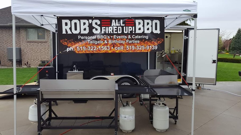 ROBS ALL FIRED UP BBQ | 97 Elliott St, Leamington, ON N8H 3M9, Canada | Phone: (519) 325-9139