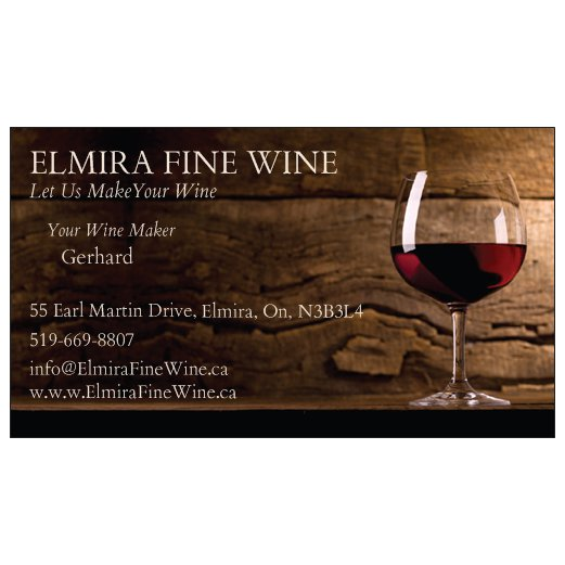 Elmira Fine Wine | 55 Earl Martin Dr, Elmira, ON N3B 3L4, Canada | Phone: (519) 669-8807