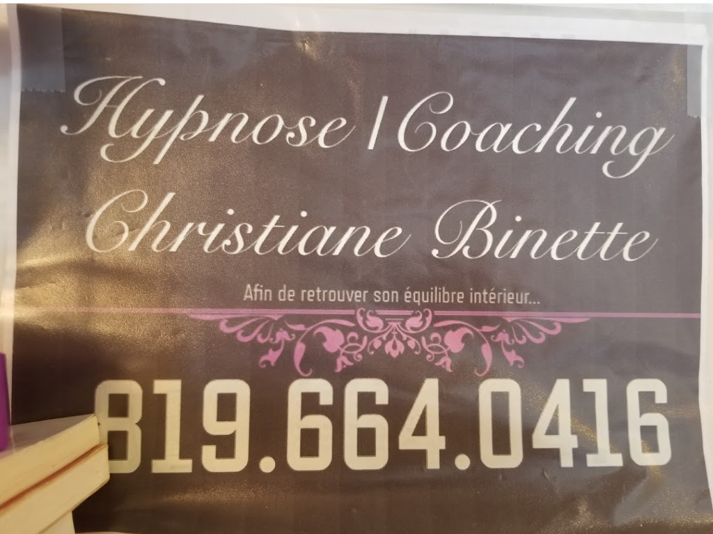 Hypnose et Coaching Christiane Binette | 117 Rue Notre Dame, Maniwaki, QC J9E 2H8, Canada | Phone: (819) 664-0416