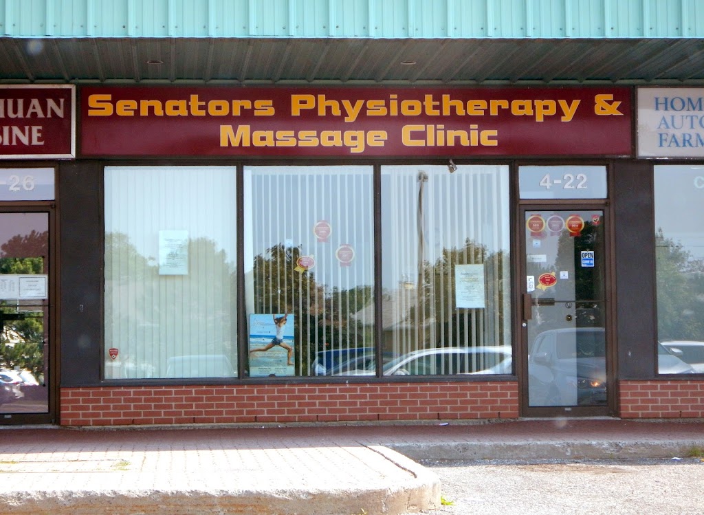 Senators Physiotherapy & Massage Clinic | 4 Lorry Greenberg Dr, Ottawa, ON K1G 5H6, Canada | Phone: (613) 739-4545