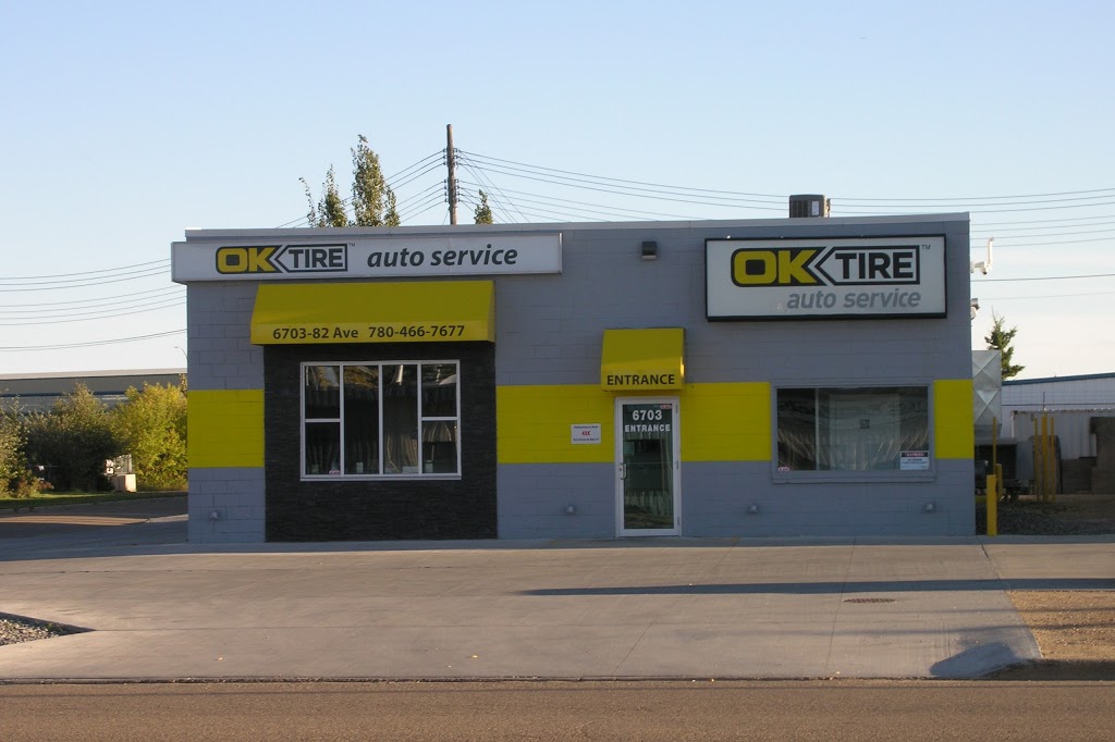 OK Tire | 6703 82 Ave NW, Edmonton, AB T6B 0G1, Canada | Phone: (780) 466-7677