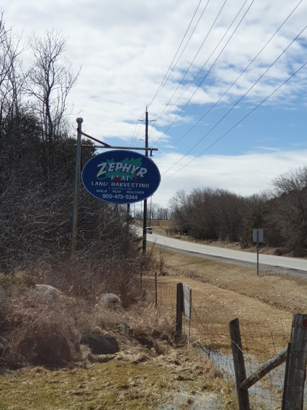 Zephyr Peat Land Harvesting - Soil Bark Depot | 14800 Ravenshoe Rd, Pefferlaw, ON L0E 1N0, Canada | Phone: (905) 473-5244