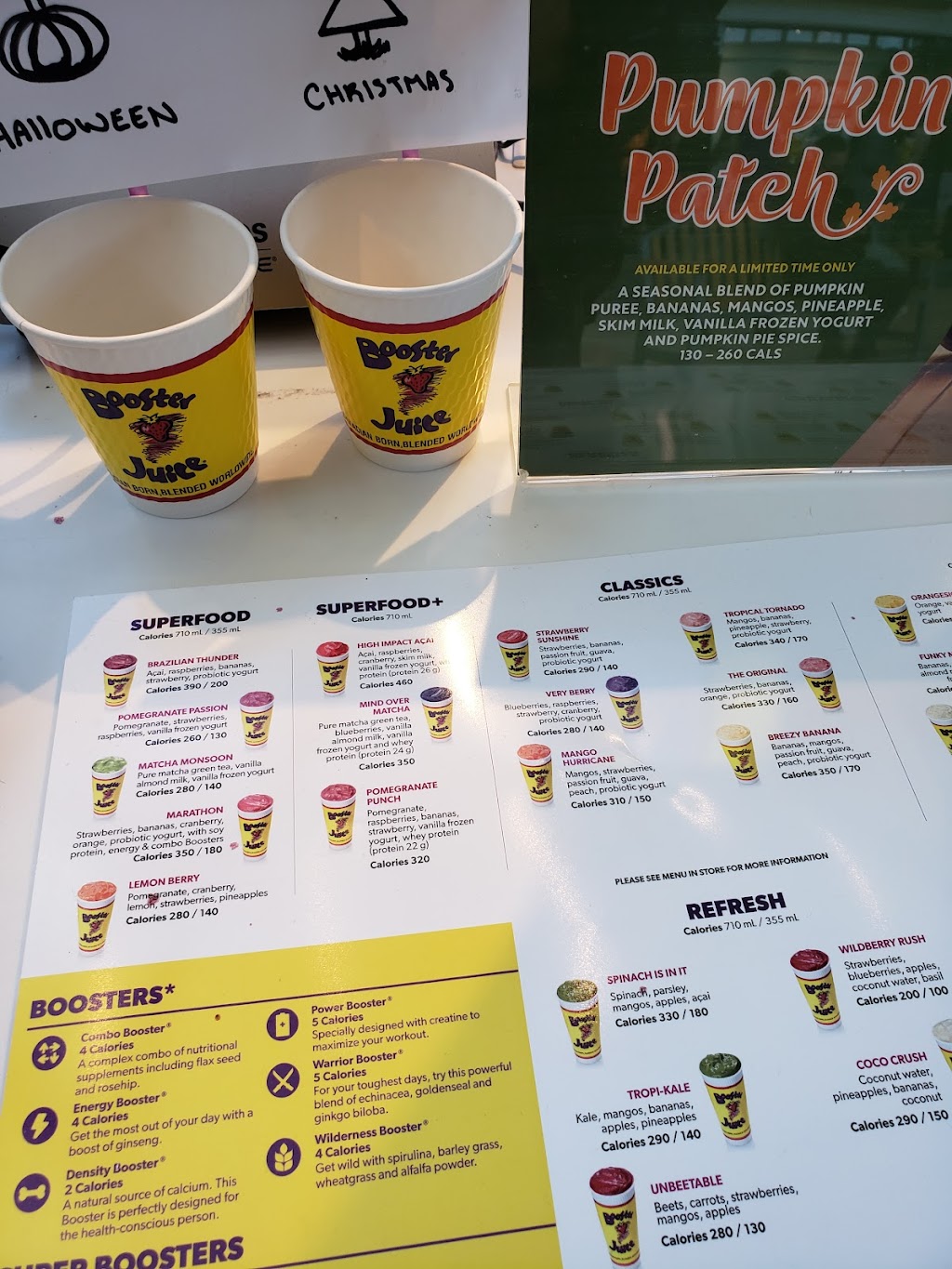 Booster Juice | 2323 Riverside Dr. Unit #705, Ottawa, ON K1H 8L5, Canada | Phone: (613) 667-5986