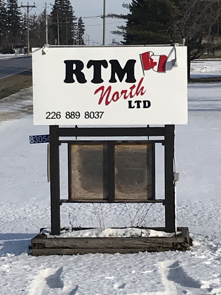 RTM North | 83054 Brussels Line, Walton, ON N0K 1Z0, Canada | Phone: (226) 889-8037