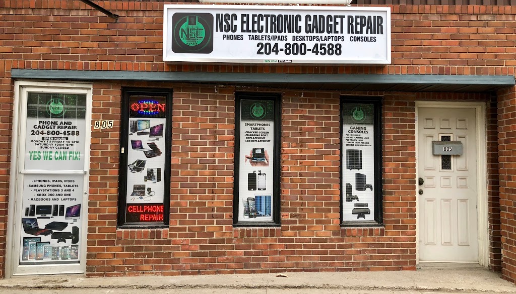 NSC Electronic Gadget Repair | 805 Sargent Ave, Winnipeg, MB R3E 0B9, Canada | Phone: (204) 800-4588