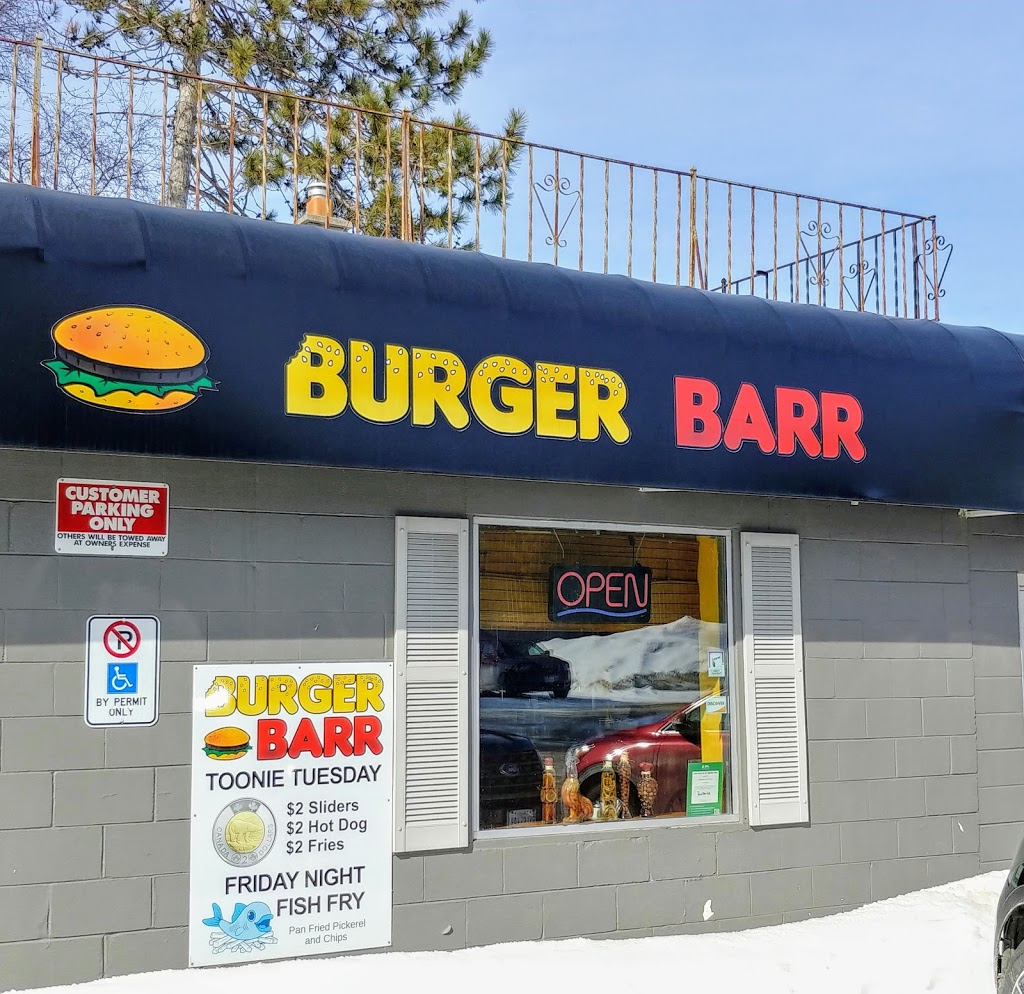 Burger Barr | 505 King St, Midland, ON L4R 3N5, Canada | Phone: (705) 527-6421