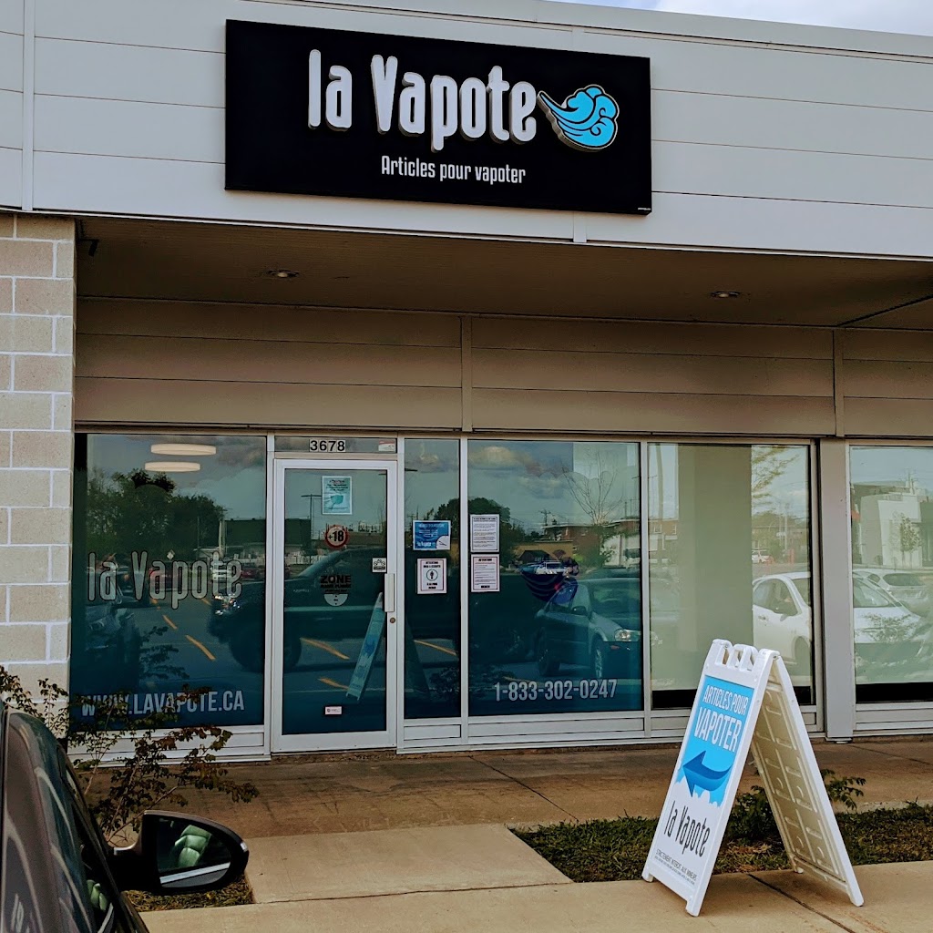 la Vapote | 3678 Ch. de Chambly, Longueuil, QC J4L 1N8, Canada | Phone: (450) 332-5253