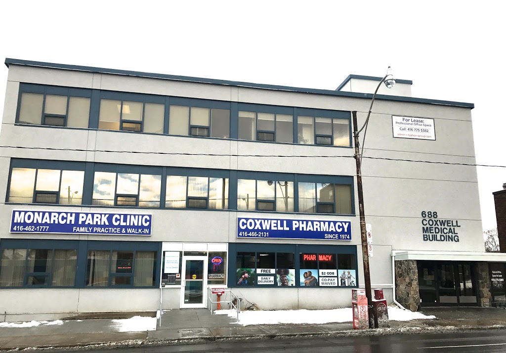 Coxwell Pharmacy | 688 Coxwell Ave, Toronto, ON M4C 3B6, Canada | Phone: (416) 466-2131