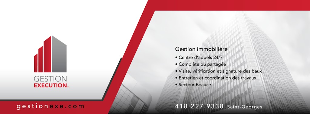 Gestion Execution Inc. | 3910 Bd Dionne, Saint-Georges, QC G5Y 8M3, Canada | Phone: (418) 227-9338