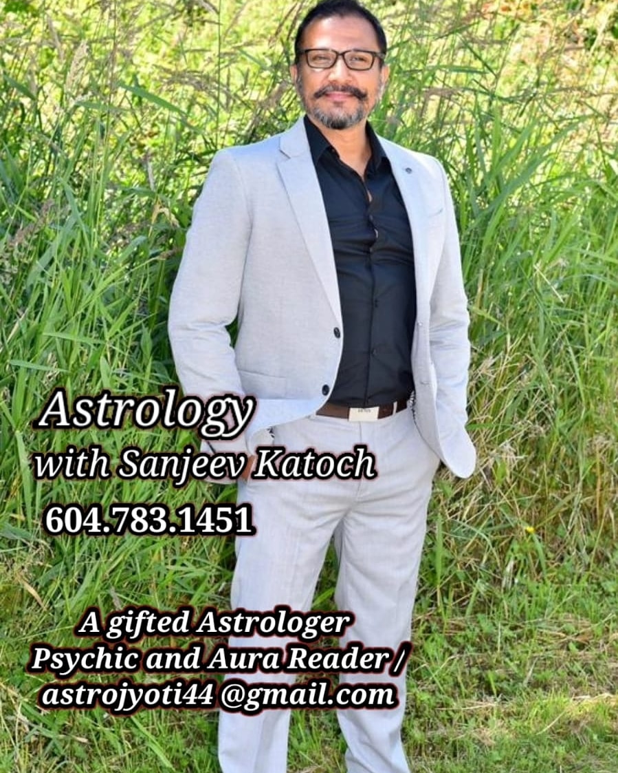 Astrology With Sanjeev Katoch- Astrologer in Surrey | 11800 Seaton Rd, Richmond, BC V7A 3G6, Canada | Phone: (604) 783-1451