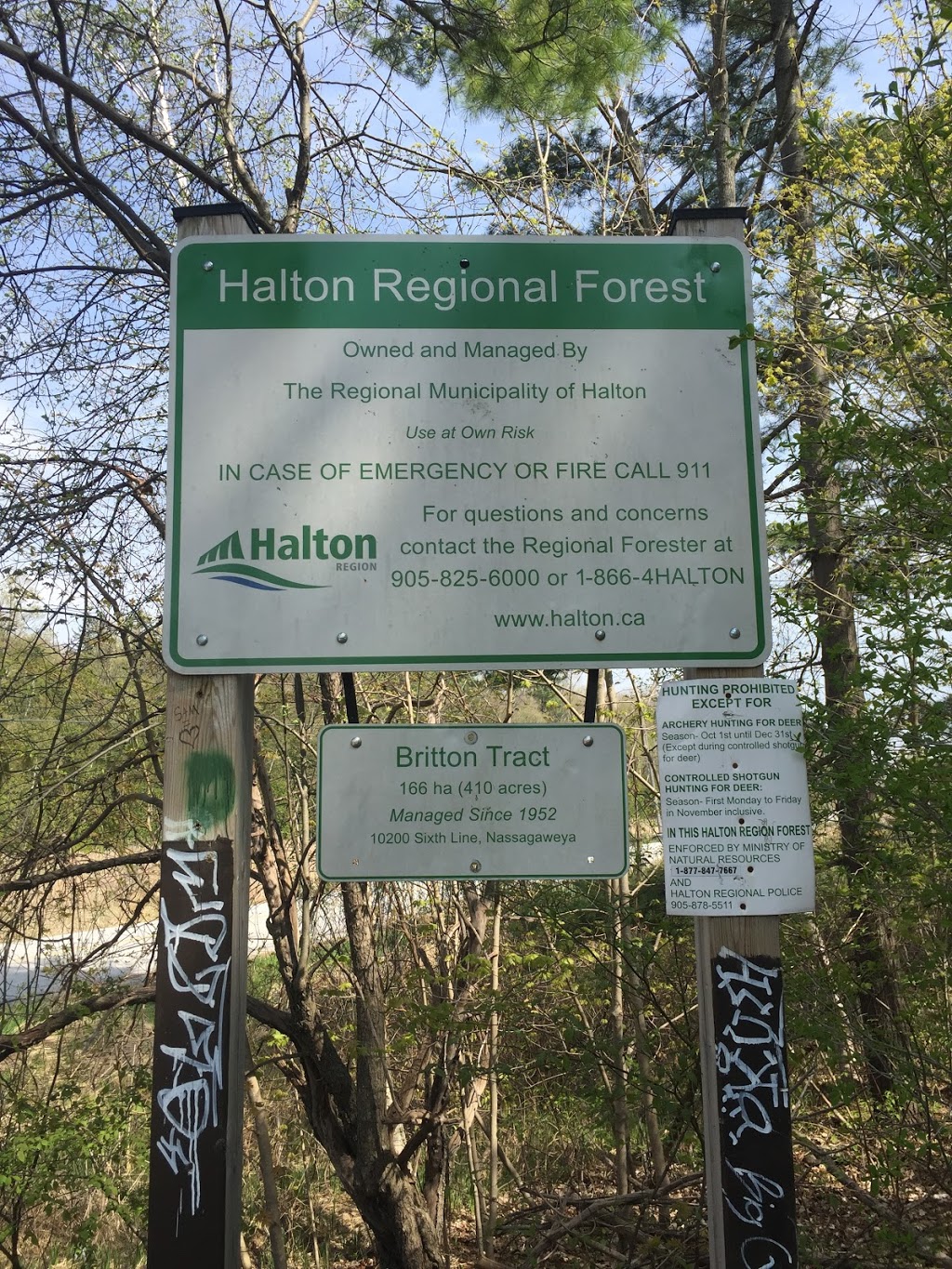 Halton regional forest-Britton Tract | 10331-10601 Sixth Line Nassagaweya, Milton, ON L9T 2X7, Canada