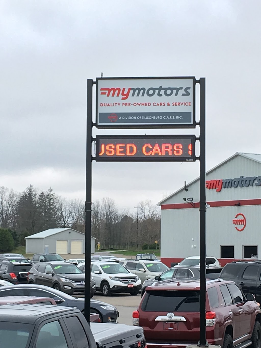 MyMotors.ca-Tillsonburg Cars Inc | 7 Rouse Street West, Tillsonburg, ON N4G 5T5, Canada | Phone: (519) 688-3202