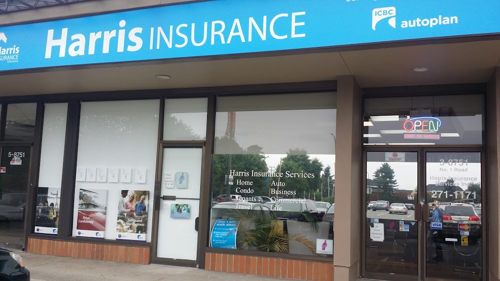 Harris Insurance Services | 8751 No 1 Rd #3, Richmond, BC V7C 1V1, Canada | Phone: (604) 271-1171
