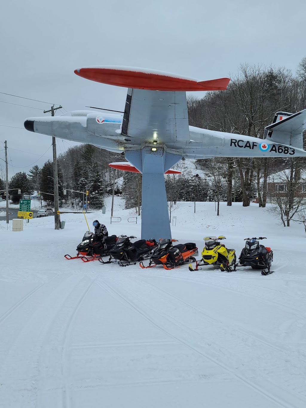 Royal Canadian Legion Avro CF-100 Jet Fighter Memorial | 5358 Haliburton County Rd 21, Haliburton, ON K0M 1S0, Canada | Phone: (705) 457-6540