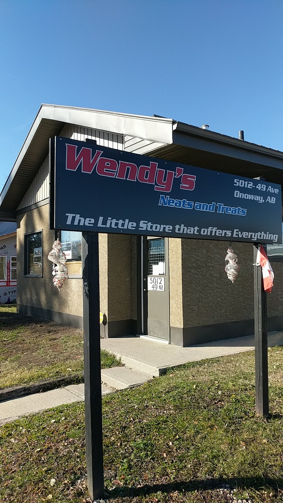 Wendys Neats And Treats (Purolator) | 5012 49 Ave, Onoway, AB T0E 1V0, Canada | Phone: (780) 967-0351