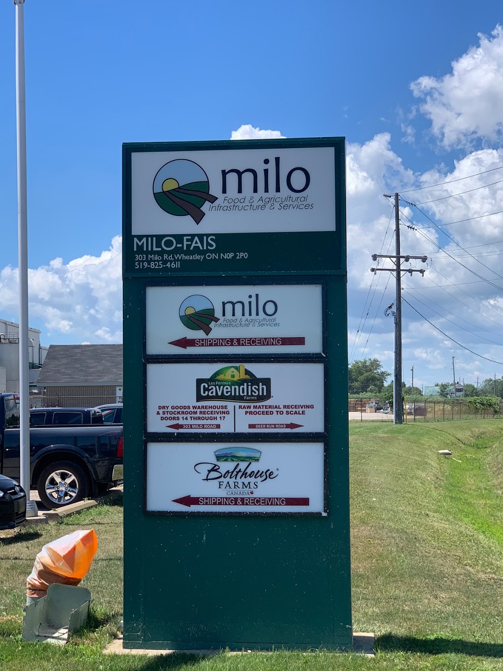 Milo-FAIS | R.R. #2, 303 Milo Rd, Wheatley, ON N0P 2P0, Canada | Phone: (519) 825-4611