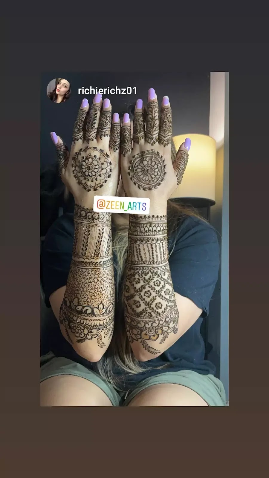 Zeen henna arts | 45 Sunrise Ave, North York, ON M4A 2S3, Canada | Phone: (647) 745-7869