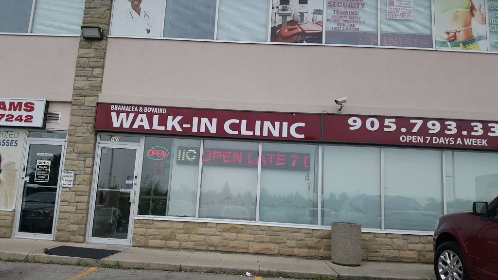 Bramalea & Bovaird Walk-In Clinic | 10095 Bramalea Rd #107, Brampton, ON L6R 0K1, Canada | Phone: (905) 793-3311