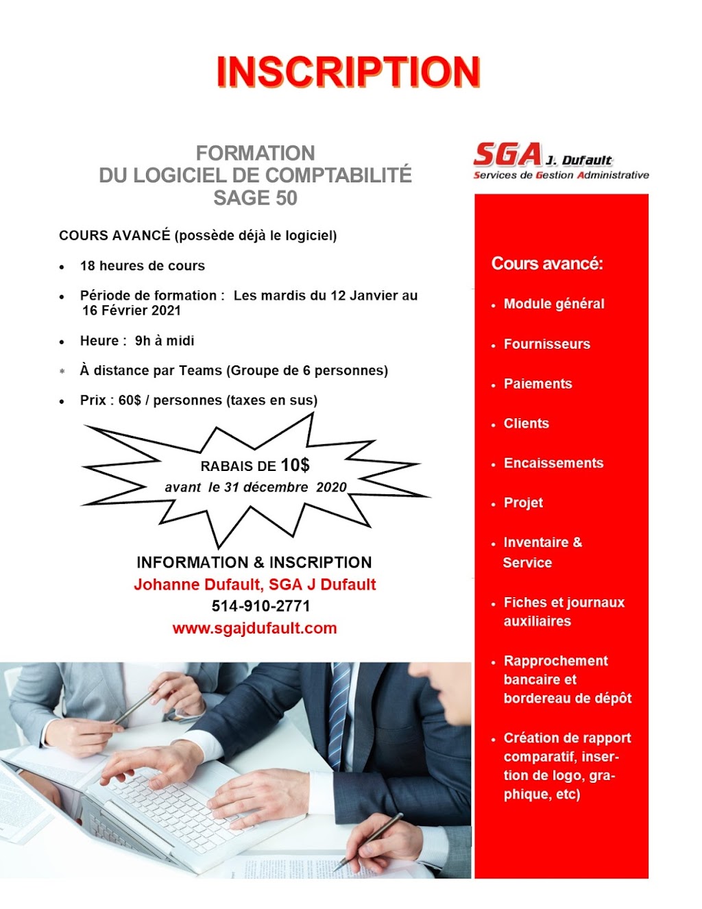 SGA J DUFAULT | 10401 Rue des Pélicans, Terrebonne, QC J7M 1T5, Canada | Phone: (514) 910-2771