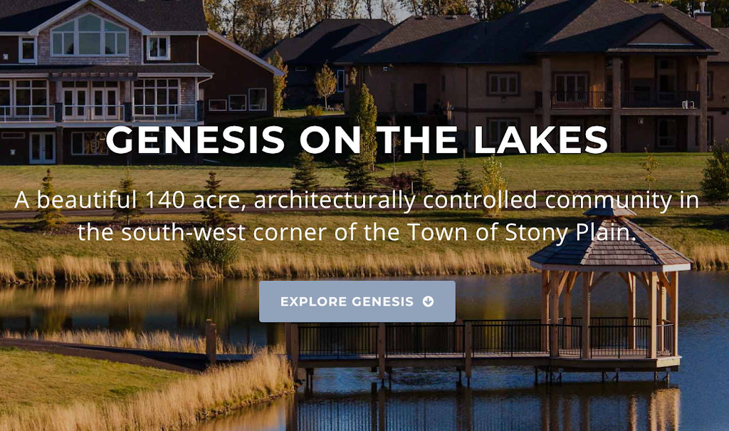 Genesis on the Lakes | 1210 Genesis Lake Boulevard #1000, Stony Plain, AB T7Z 0G3, Canada | Phone: (780) 420-0044