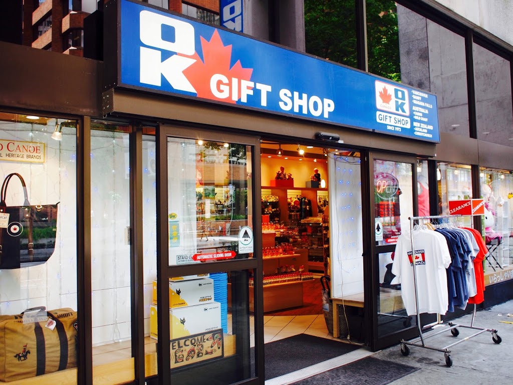 O.K. Gift Shop | 1155 W Pender St, Vancouver, BC V6E 2P4, Canada | Phone: (604) 689-5513