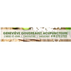 Geneviève Goudreault Acupuncteure | 180 QC-170, LAnse-Saint-Jean, QC G0V 1J0, Canada | Phone: (418) 272-2722