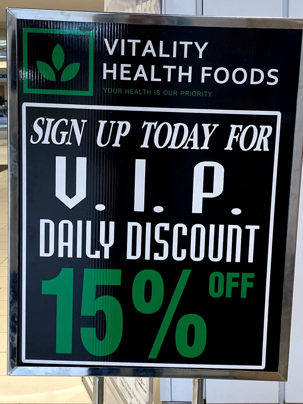 Vitality Health Food Store | 375 St Albert Trail #106a, St. Albert, AB T8N 3K8, Canada | Phone: (587) 290-3663