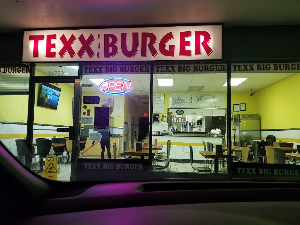 Texx Big Burger | 14783 108 Ave, Surrey, BC V3R 1V9, Canada | Phone: (604) 588-0093