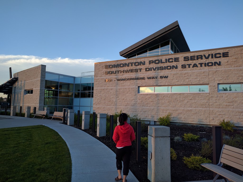 Edmonton Police Service - Southwest Division | 1351 Windermere Way SW, Edmonton, AB T6W 0P1, Canada | Phone: (780) 426-8300