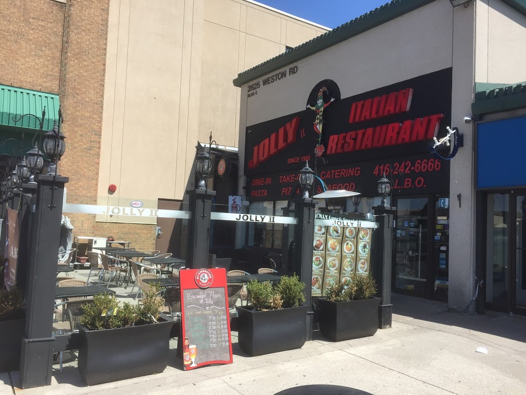 Jolly II Italian Ristorante | 2625 Weston Rd, North York, ON M9N 3V9, Canada | Phone: (416) 242-6666