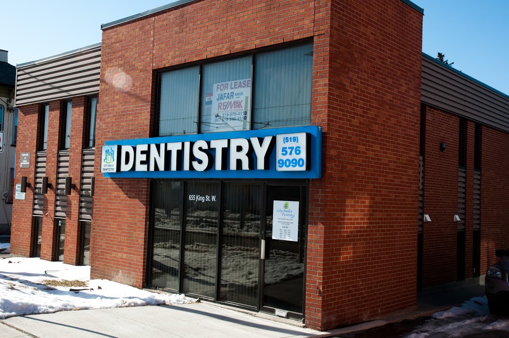 City Smiles Dentistry | 655 King St W, Kitchener, ON N2G 1C9, Canada | Phone: (519) 576-9090