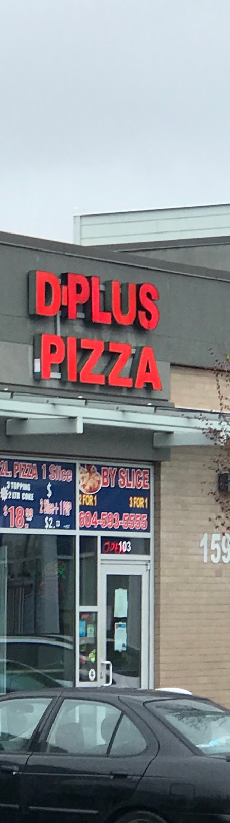 D-Plus Pizza | 15933 Fraser Hwy, Surrey, BC V4N 0Y3, Canada | Phone: (604) 593-5555