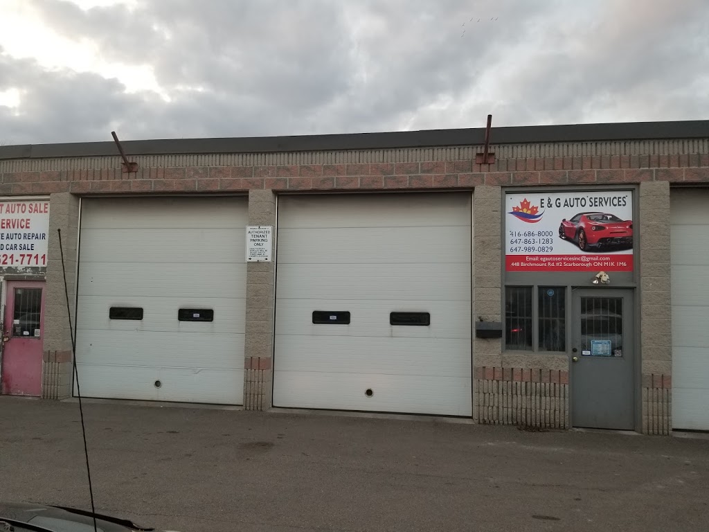 E & G AUTO SERVICES | 448 Birchmount Rd Unit 2, Scarborough, ON M1K 1M6, Canada | Phone: (416) 686-8000