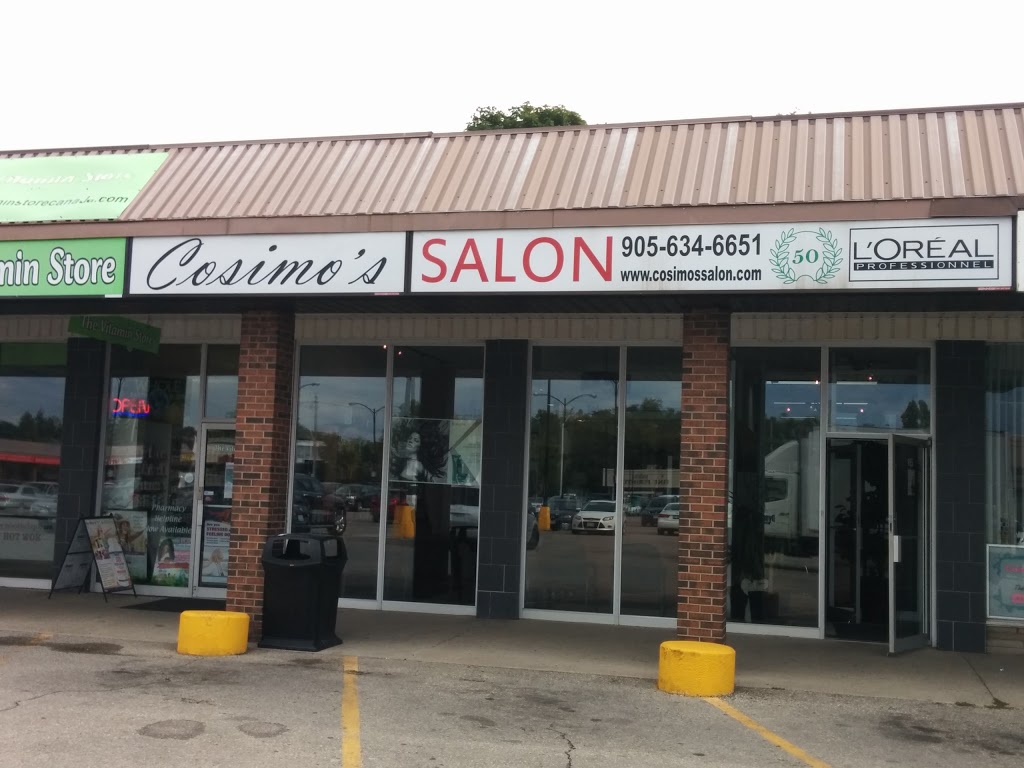 Cosimos Salon Inc | 455 Guelph Line, Burlington, ON L7R 3L8, Canada | Phone: (905) 634-6651