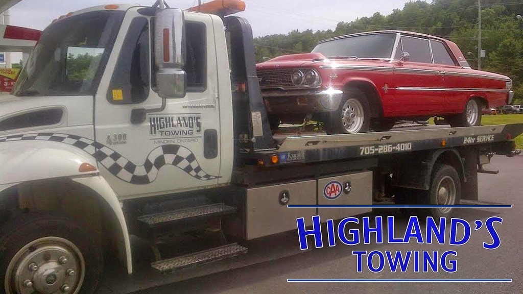 Highlands Towing | 536 Bobcaygeon Rd, Minden, ON K0M 2K0, Canada | Phone: (705) 286-4010