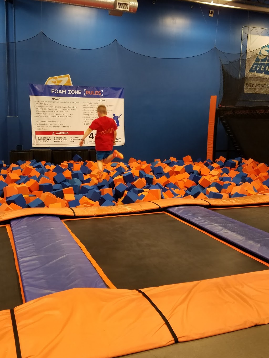 Sky Zone Trampoline Park | 425 Cayuga Rd, Cheektowaga, NY 14225, USA | Phone: (716) 206-3300