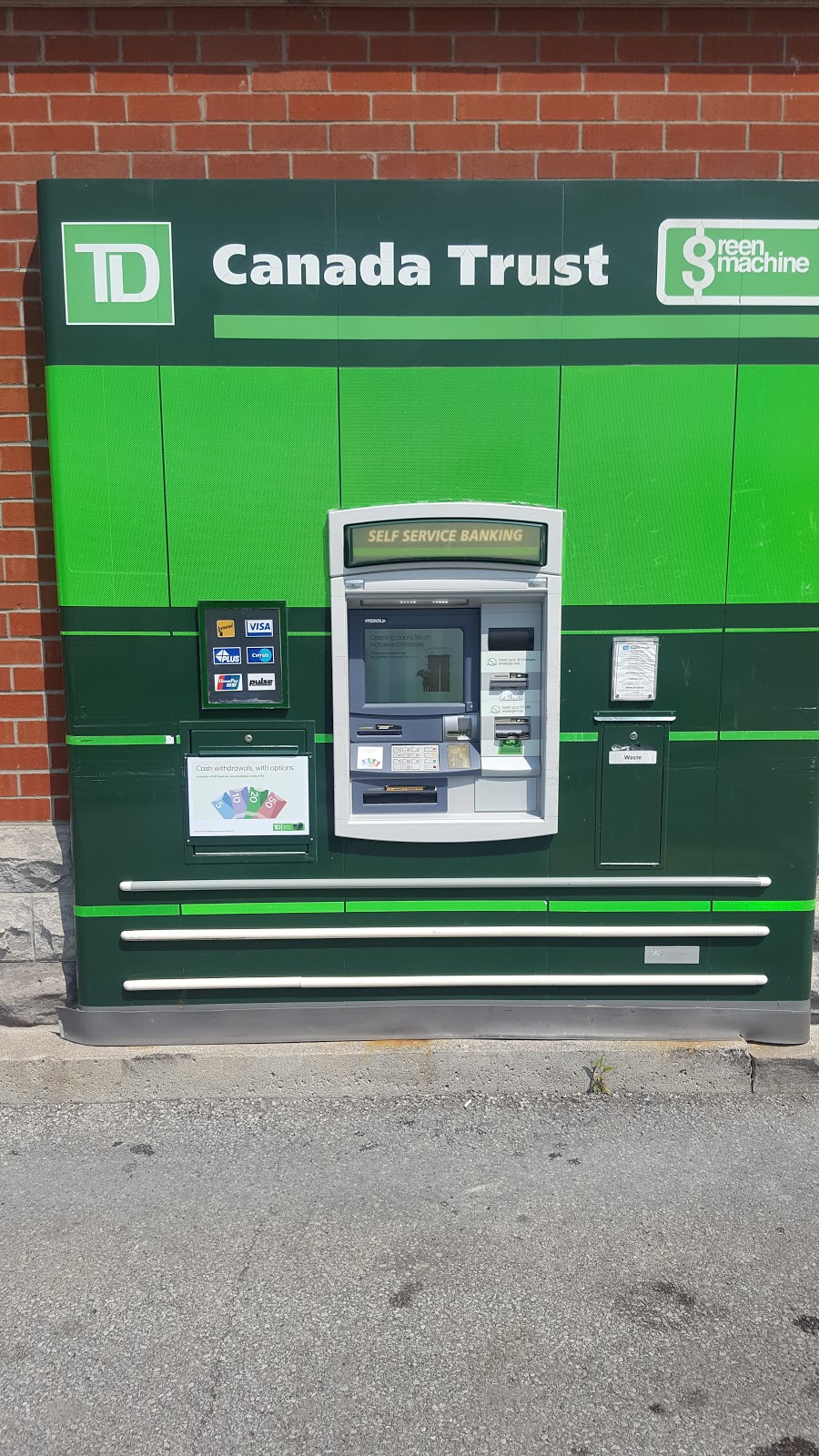 TD Canada Trust Branch and ATM | 1822 Whites Rd N, Pickering, ON L1V 4M1, Canada | Phone: (905) 420-8312