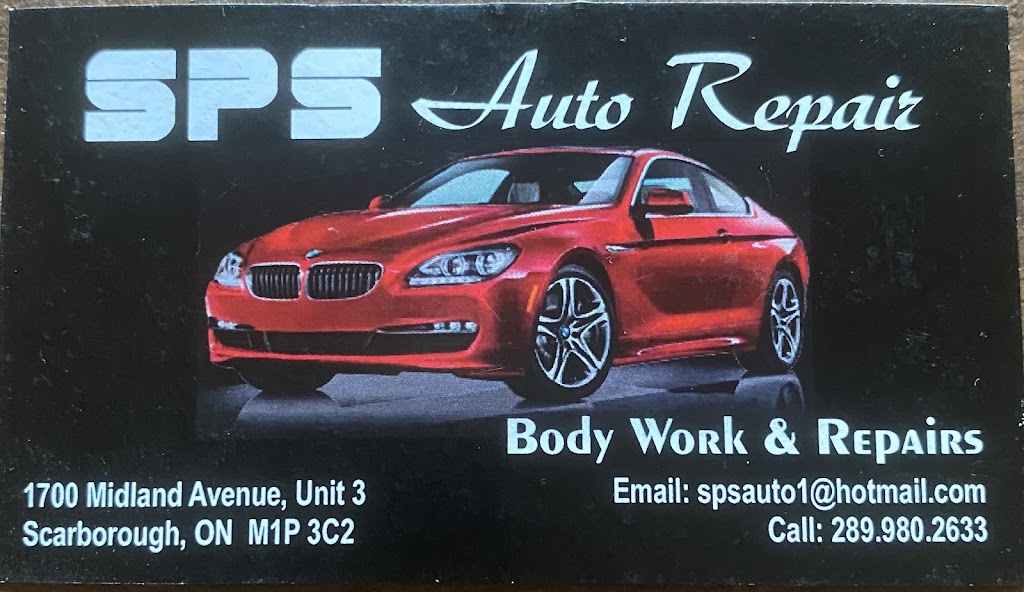 Sps Auto Repair | 1700 Midland Ave Unit 3, Scarborough, ON M1P 3C2, Canada | Phone: (289) 980-2633