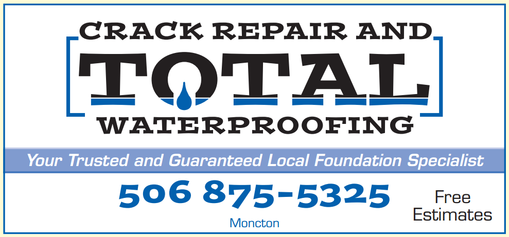 Total Crack Repair and Waterproofing Inc | 57 Fairfield Rd, Lower Coverdale, NB E1J 0A1, Canada | Phone: (506) 875-5325