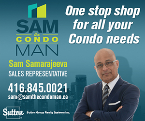 Sam The Condo Man | 1542 Dundas St W, Mississauga, ON L5C 1E4, Canada | Phone: (416) 845-0021