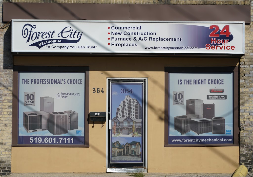 Forest City Mechanical | 364 Hamilton Rd, London, ON N5Z 1R5, Canada | Phone: (519) 601-7111