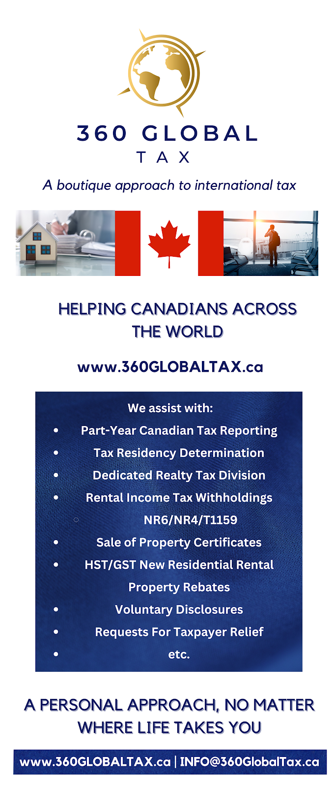 360 Global Tax | 58 Carnegie Dr, Oakville, ON L6H 0V8, Canada | Phone: (647) 321-7829
