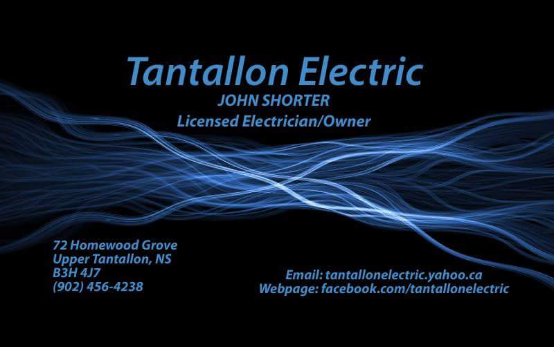 Tantallon Electric | 72 Homewood Grove, Upper Tantallon, NS B3Z 4J7, Canada | Phone: (902) 456-4238